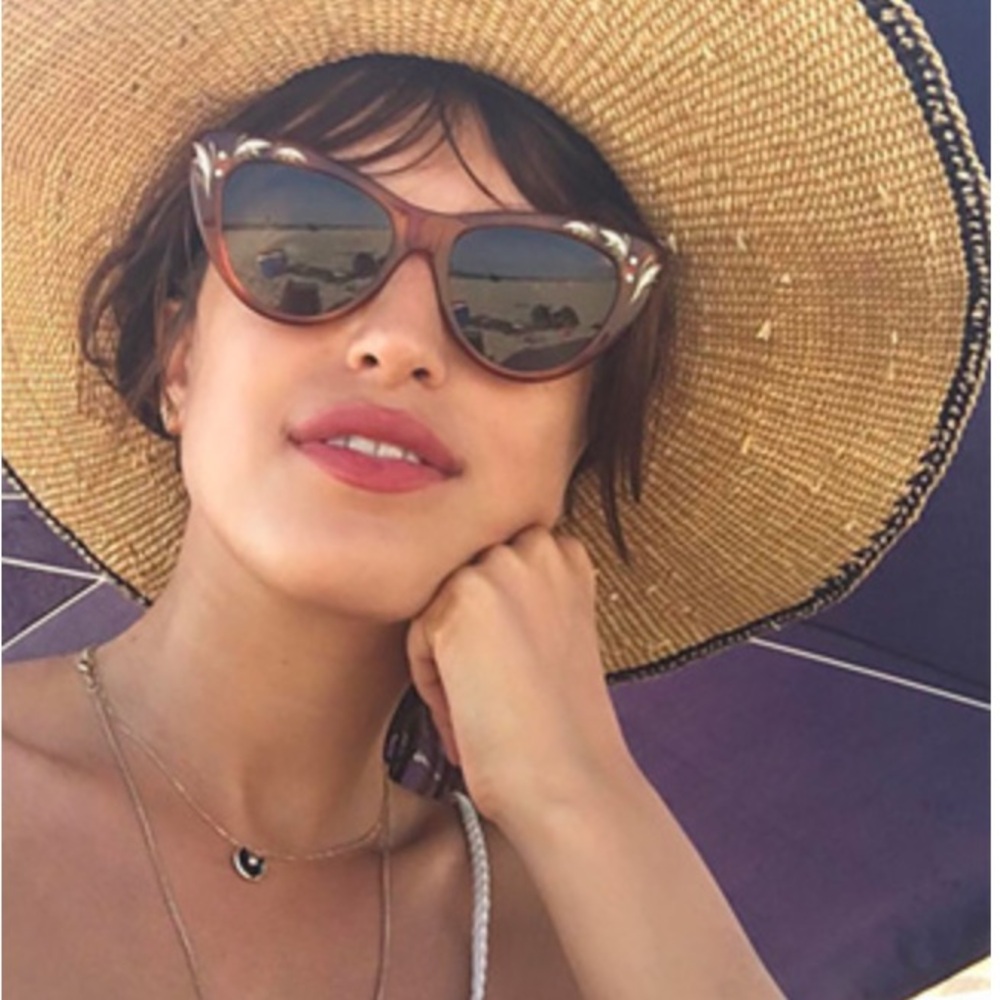 Gucci sunglasses as worn by fashion icon Jeanne Damas.